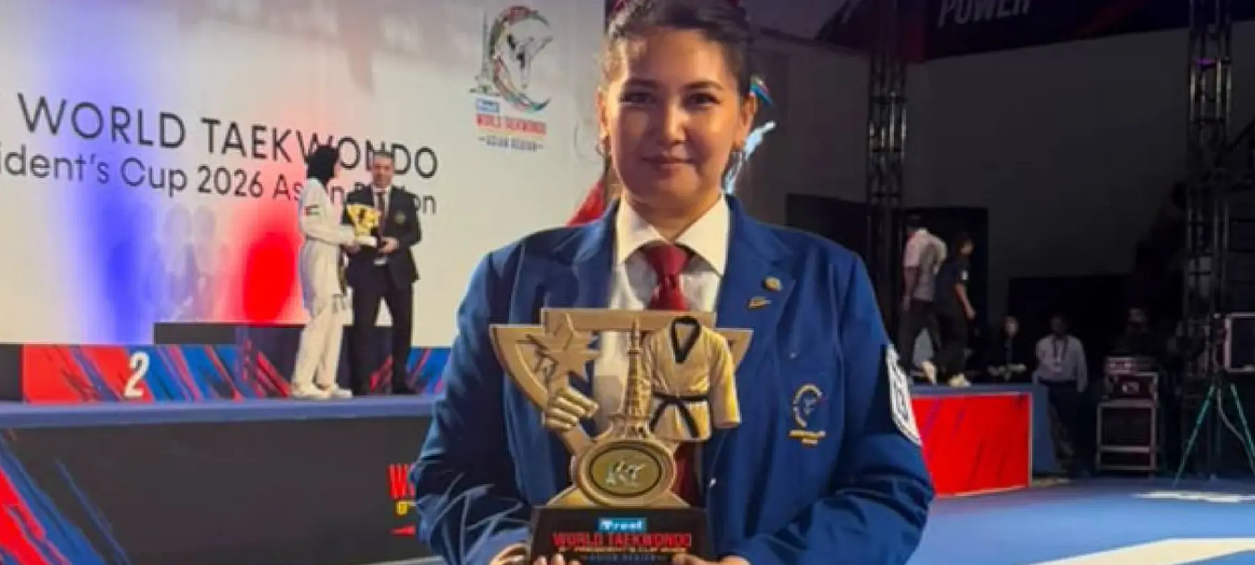 Малика Жандаева World Taekwondo Президенті кубогында үздік төреші атанды