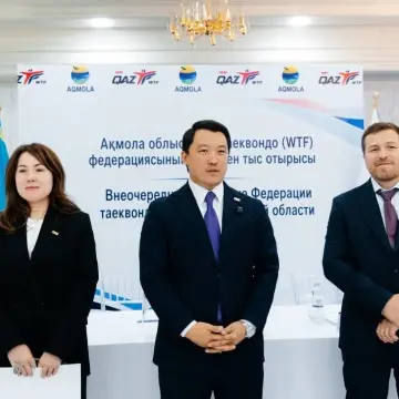 Николай Боровинский Ақмола облысының таеквондо (WT) федерациясының президенті болып сайланды.