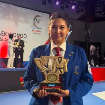 Малика Жандаева World Taekwondo Президенті кубогында үздік төреші атанды